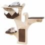 Wall-mounted cat tree, wall-mounted, 4-tier