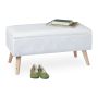 Hoiuruumiga esikupink Relaxdays 10034483_49, hoiuruumiga, 80 × 41 × 40 cm