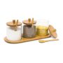 Maitseainepurkide komplekt Relaxdays JIAO, 3 tk, 31 × 12 × 12 cm