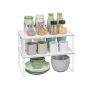 Maitseaineriiulid SONGMICS, 2 tk, Valge