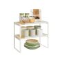 Vürtsiriiulid SONGMICS HOME KCS051N01, 2 tk, Beež/valge