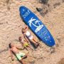 Inflatable paddle board, 305 x 76 x 16 cm, with 3 fin system