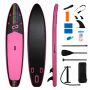 Inflatable paddleboard-kayak, 11', pink