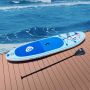 Inflatable paddle board