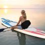 Inflatable paddle board, with accessories, 320 × 76 × 15 cm