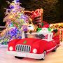 Inflatable Christmas decoration, 9 LED lights, 235 × 118 × 125 cm