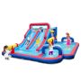 Inflatable castle with water slide, double slide, for 3 children, 6.46 × 4.11 × 2.1 m