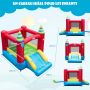 Inflatable children's castle, up to 3 children, 190 × 260 × 205 cm