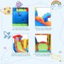 Inflatable children's playground, with pool and slide, 320 × 274 × 213 cm