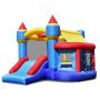 Inflatable children's play castle, with slide and 50 balls, 240 × 270 × 196 cm