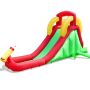 Inflatable water slide, with climbing wall, 15.4 × 4 × 8 ft