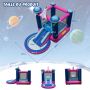 Inflatable water slide for children, up to 3 children, 207 × 393 × 270 cm
