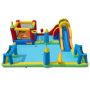 Inflatable water playground, 3 games, 500 × 410 × 190 cm
