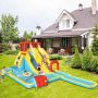 Inflatable play castle, up to 3 children, 622 × 335 × 225 cm