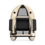 Inflatable fishing boat, 1 person, Sand, 135 × 110 × 54 cm