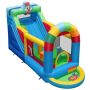 Inflatable children's playhouse, with slide and ball pit, 440 × 185 × 265 cm