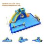 Inflatable water park for children, 6 in 1, 525 × 373 × 203 cm