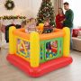 Inflatable play complex, 3 in 1, 63 × 63 × 49 in