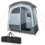Privacy tent, double, 2 rooms, 210.82 × 106.68 × 210.82 cm
