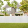 Privacy fence, 2 panels with 3 stakes, 123 × 123 × 124 cm