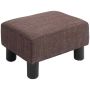 Pouf Homcom 40x30x24cm., brown/black
