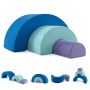 Foam climbing block set, 3 pcs