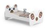 Children's bed Animals with mattress 164 cm x 90 cm x 70 cm, teddy bear