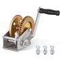 Paadi käsivints VEVOR HW1200A, 4:1 ülekandearv, 27,5 × 25 × 15,5 cm