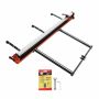 Käsitsi plaadilõikur VEVOR TC-X01A-1800, 1800 mm, Oranž, 222 × 30 × 20,5 cm