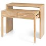 Desk, Extendable, with 2 drawers, 100 × 87 × 36 cm