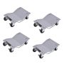 Wheel trolley set, 4 pieces, 41.28 × 30.16 × 11.43 cm