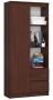 Shelf NORE CLP R80, dark brown