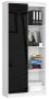 Shelf NORE CLP R80, white/black