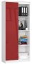 Shelf NORE CLP R80, white/red