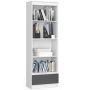 Shelf NORE R60 CLP, white/gray