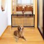 Adjustable pet gate, 96.5–155 × 33 × 53 cm