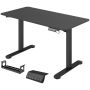 Height-adjustable electric table Vinsetto 140x70x116cm., black