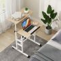 Adjustable height desk, 2 tabletops