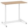 Adjustable height table, C-shaped, 95 × 70–106 × 52 cm