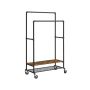 Clothes rack with wheels RGR120B01