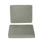 Set of 2 chair cushions Outsunny, dark grey