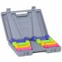 Set of 8 dumbbells Homcom, assorted colors
