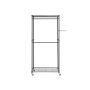 Open wardrobe on casters LGR60P