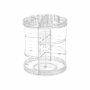Rotating jewelry/cosmetic organizer