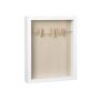 Photo frame with string, white