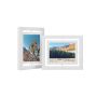 Rotating photo frame set, 2 pcs. for 12.7 x 17.8 cm (5 x 7 inch) photos