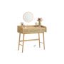 Dressing table 43x90x82cm., light brown
