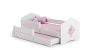 Children's double bed Fala with mattress and safety barrier 164x85x63 / 145x80x15cm, princess