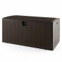 Storage bin, 130 gallons, Brown, 127 × 64.8 × 63.5 cm