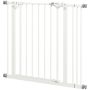Safety gate for dogs PawHut 87x2x77cm., white